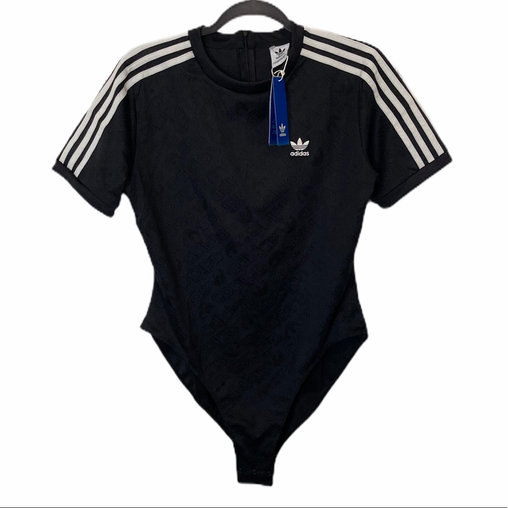 NWT Adidas Black Bodysuit